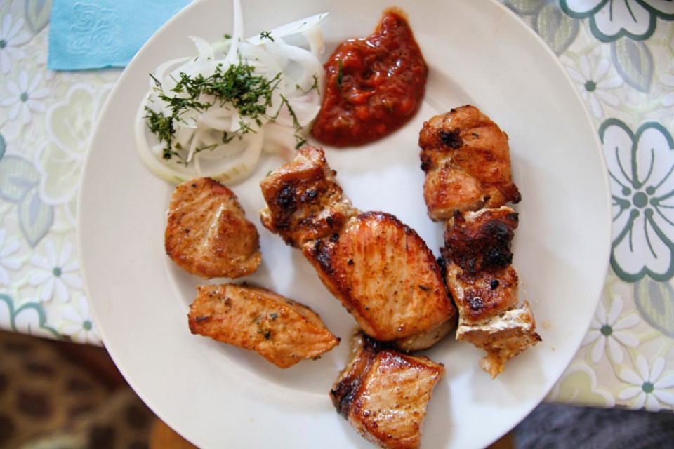 Saslik yksinkertaisimmillaan