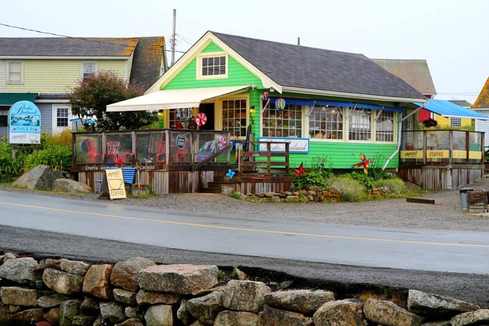 Pieni kahvila, Peggy's Cove