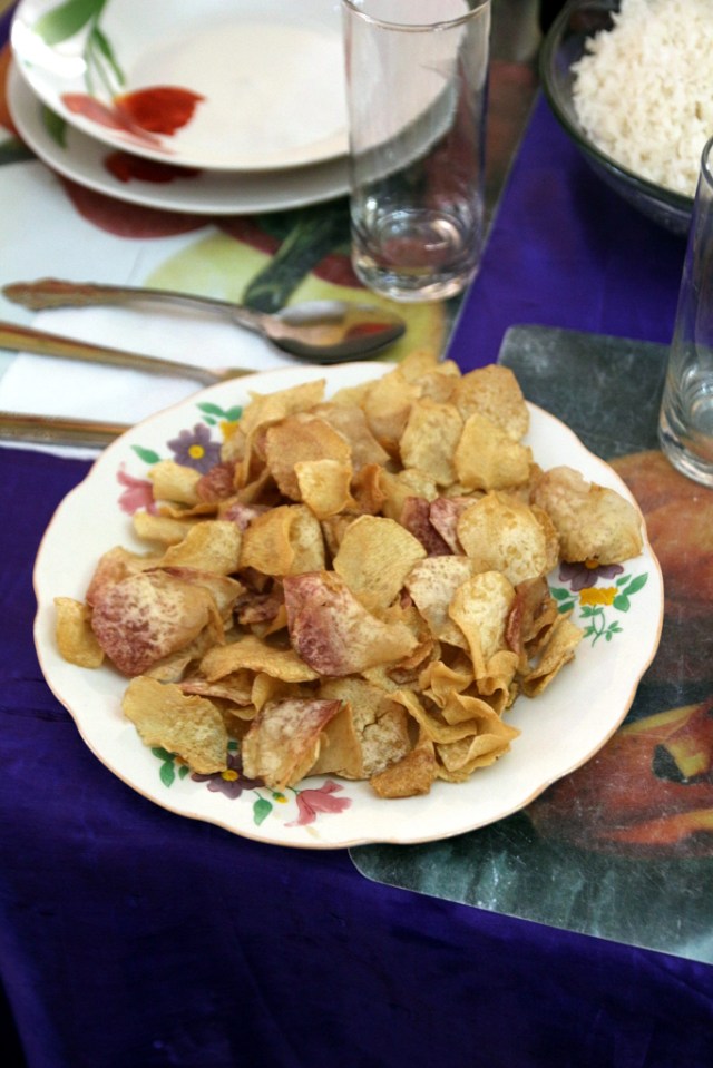 Illalliseksi lastuja