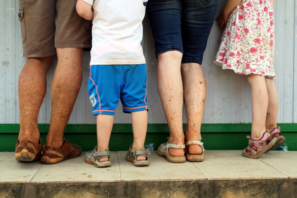 Kun jalat uuden värin saivat