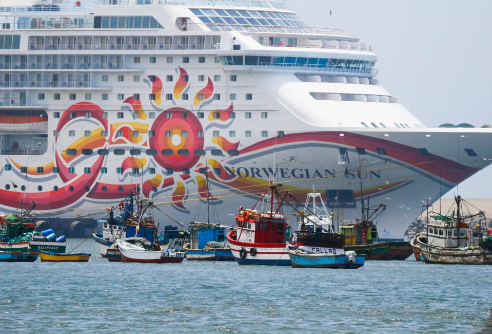 Norwegian Sun Salaverryssä Perussa