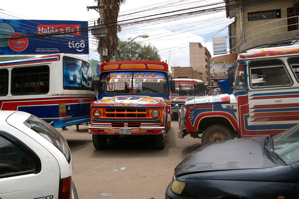 Cochabambalainen bussi